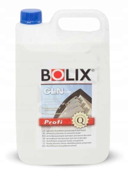 Bolix Cln płyn do mycia elewacji 5kg koncentrat aktywna piana 5 l