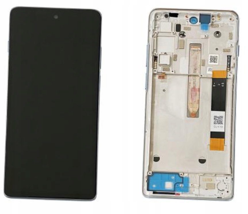 Org LCD displej s rámčekom pre Motorola Moto G200 5G (zelený)