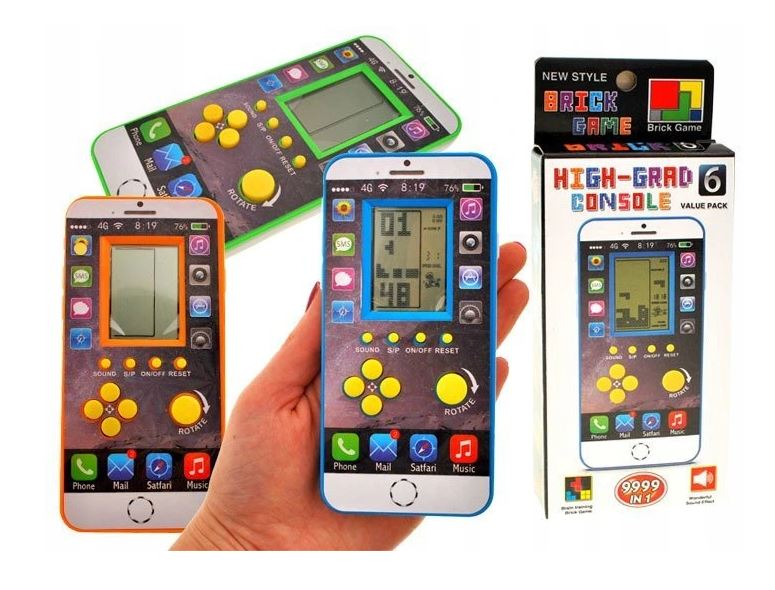 GRA ELEKTRONICZNA TETRIS WERSJA KIESZONKOWA