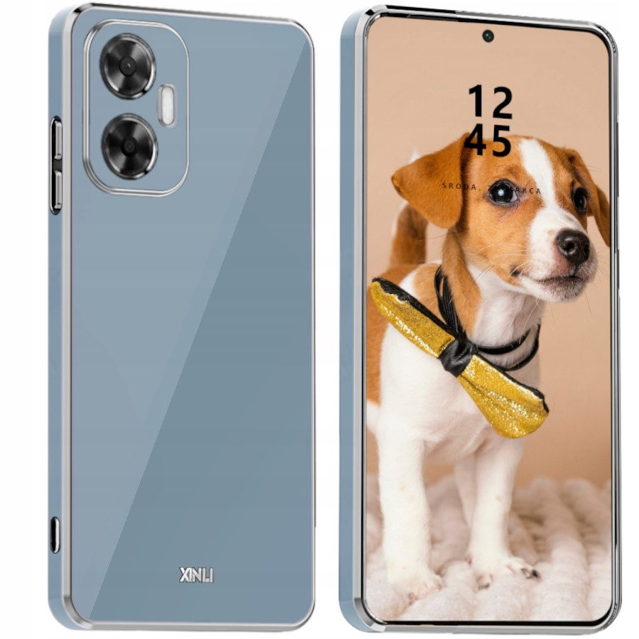 

Case Etui Glamour 2x Szkło Do Realme C55