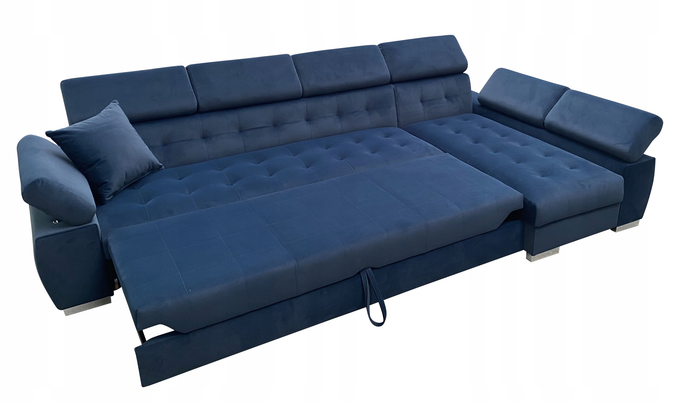 NAROŻNIK ASLAN 3 RUCHOME ZAGŁÓWKI ROZKŁADANY Wysokość mebla 79 cm