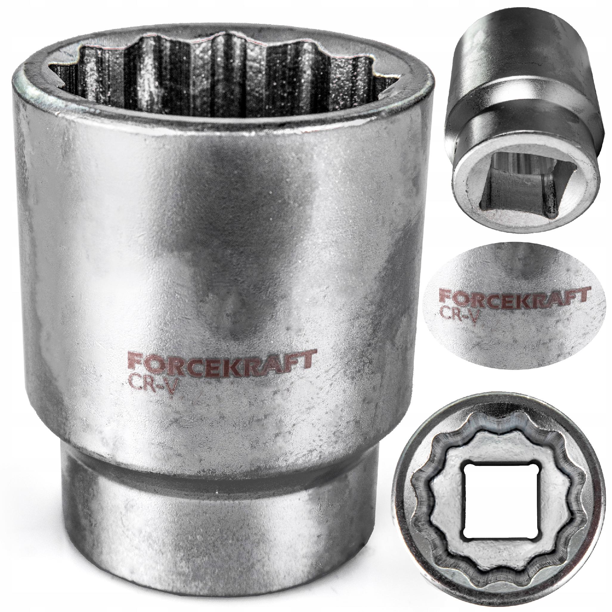 Nasadka 41 MM 1" 12-KĄTNA Ze Stali CrV Mocna