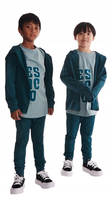 Spodnie baggy morskie Despacito bawełna dekatyzowana! r. 104 produkt Polski