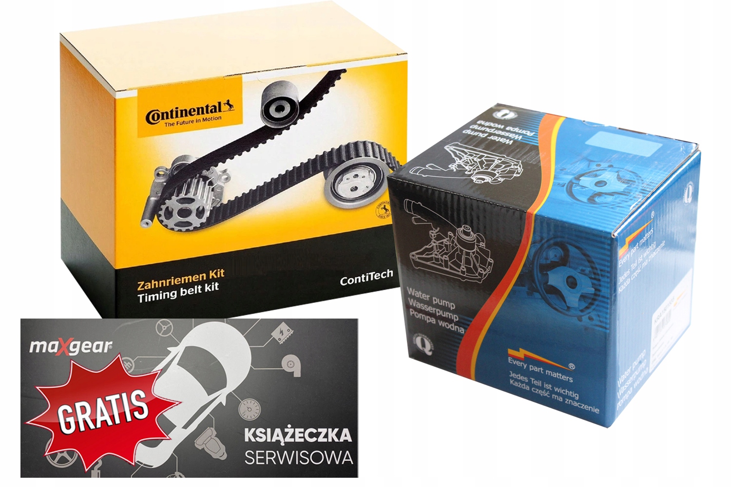 CT881K3 - CONTI ГАЗОРАСПРЕДЕЛИТЕЛЬ + НАСОС КРАФТ ФОРД МАЗДА ВОЛЬВО
