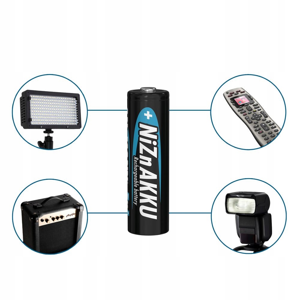 Akumulatory Ansmann NiZn Aa R6 2500 mWh 16V 4 szt