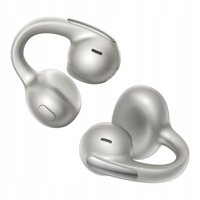 Sluchátka bezpřevodová s klipem, otevřená konstrukce Bowie MC1 Pro Ows stříbrná