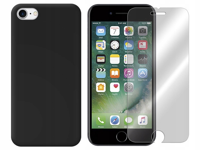 

Iphone 7 4.7 Etui Pokrowiec Case Obudowa +szkło 9H