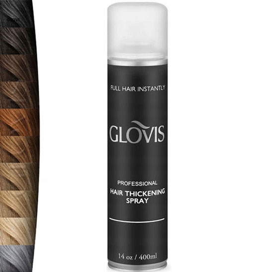 

Glovis Thickener 400ml Mikrowłókna w Sprayu Jakość