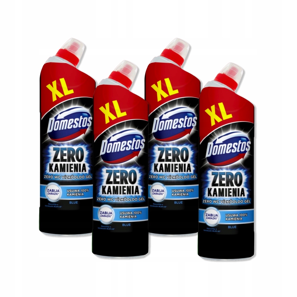 DOMESTOS ZERO KAMIENIA ŻEL DO WC 4x1L