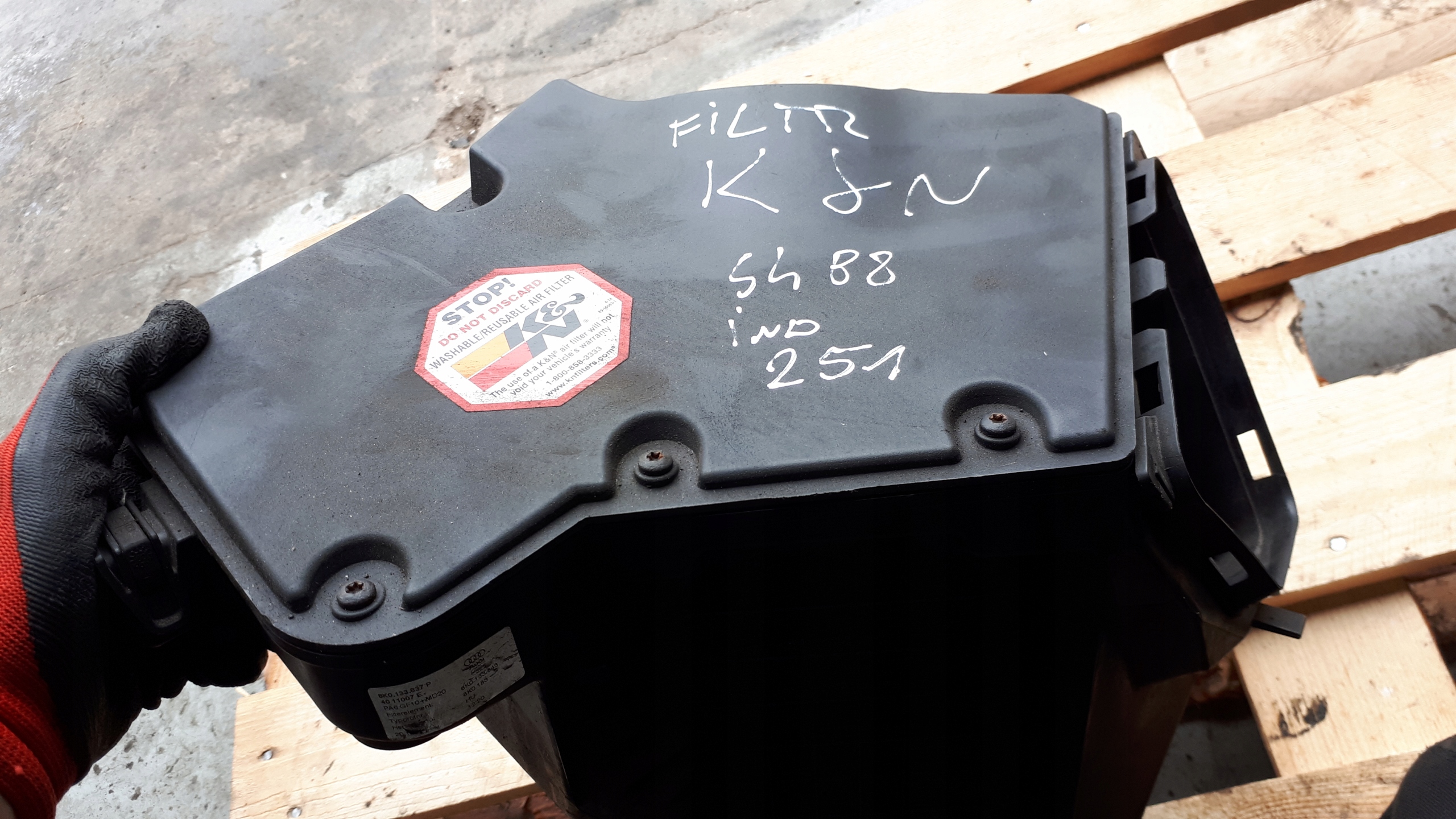 S4 B8 Gehäuse filter luft 3.0 TFSI S5 STOZEK