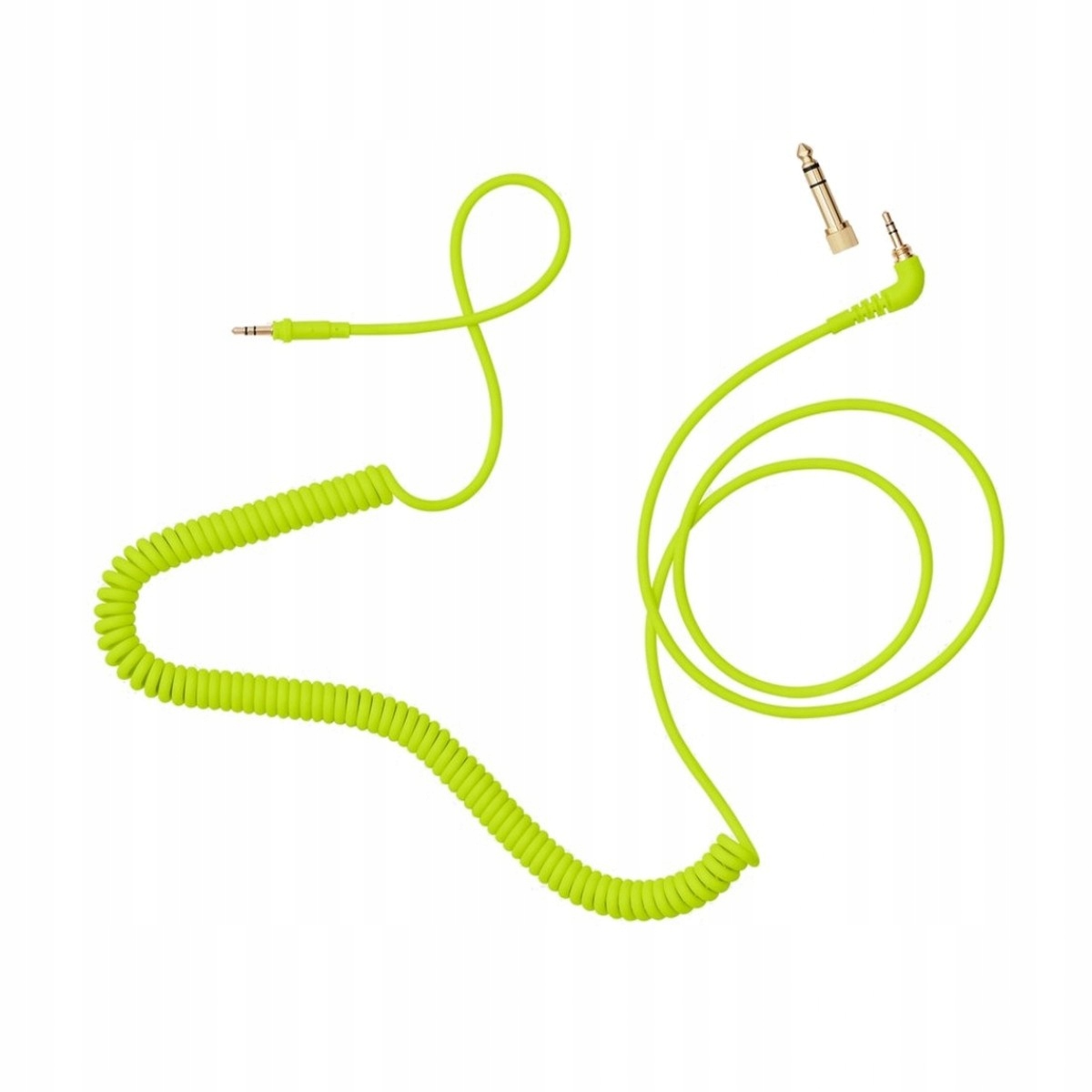 Aiaiai TMA-2 C18 Coiled Cable Neon w/adapter 1.5~3.2m Kabel Spiralny