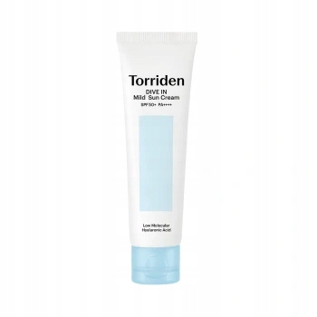 Torriden Dive-In Mild Sun Cream 60 ml – jemný krém Spf s hyaluronem
