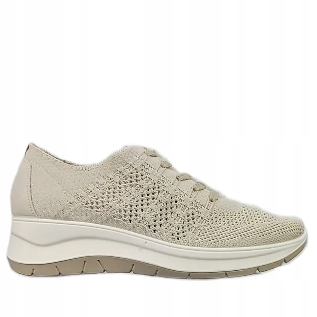 Dámské tenisky Igi&Co 1140833 cream plat 39, Béžová