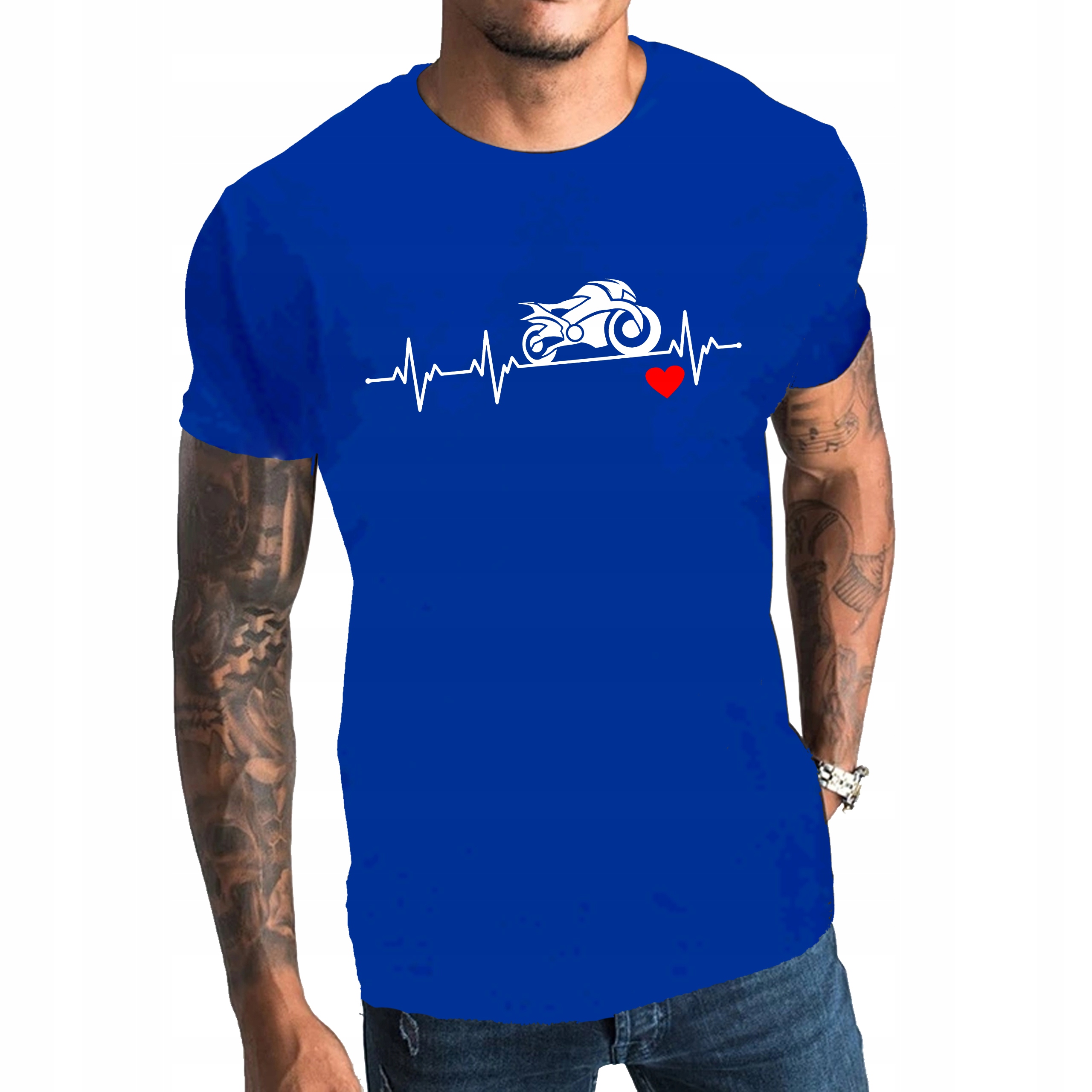 

T shirt koszulka Motor Motocykl Kolory Sztos M