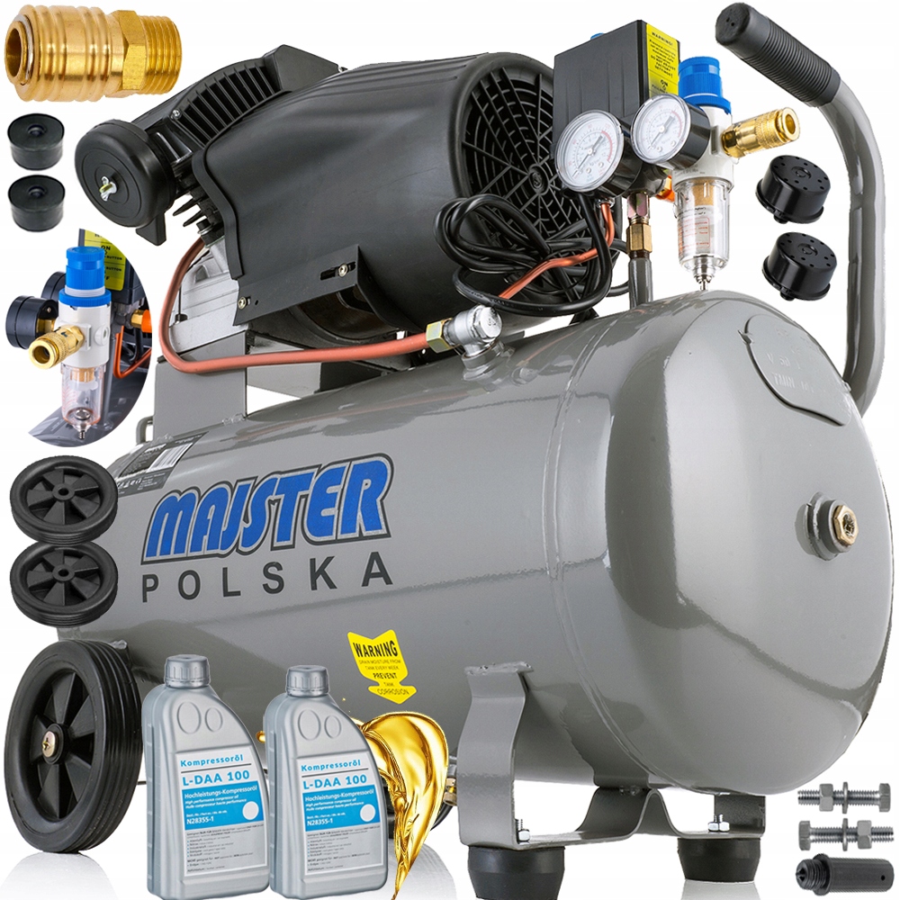 

Kompresor Olejowy Sprężarka 50L V2 Separator