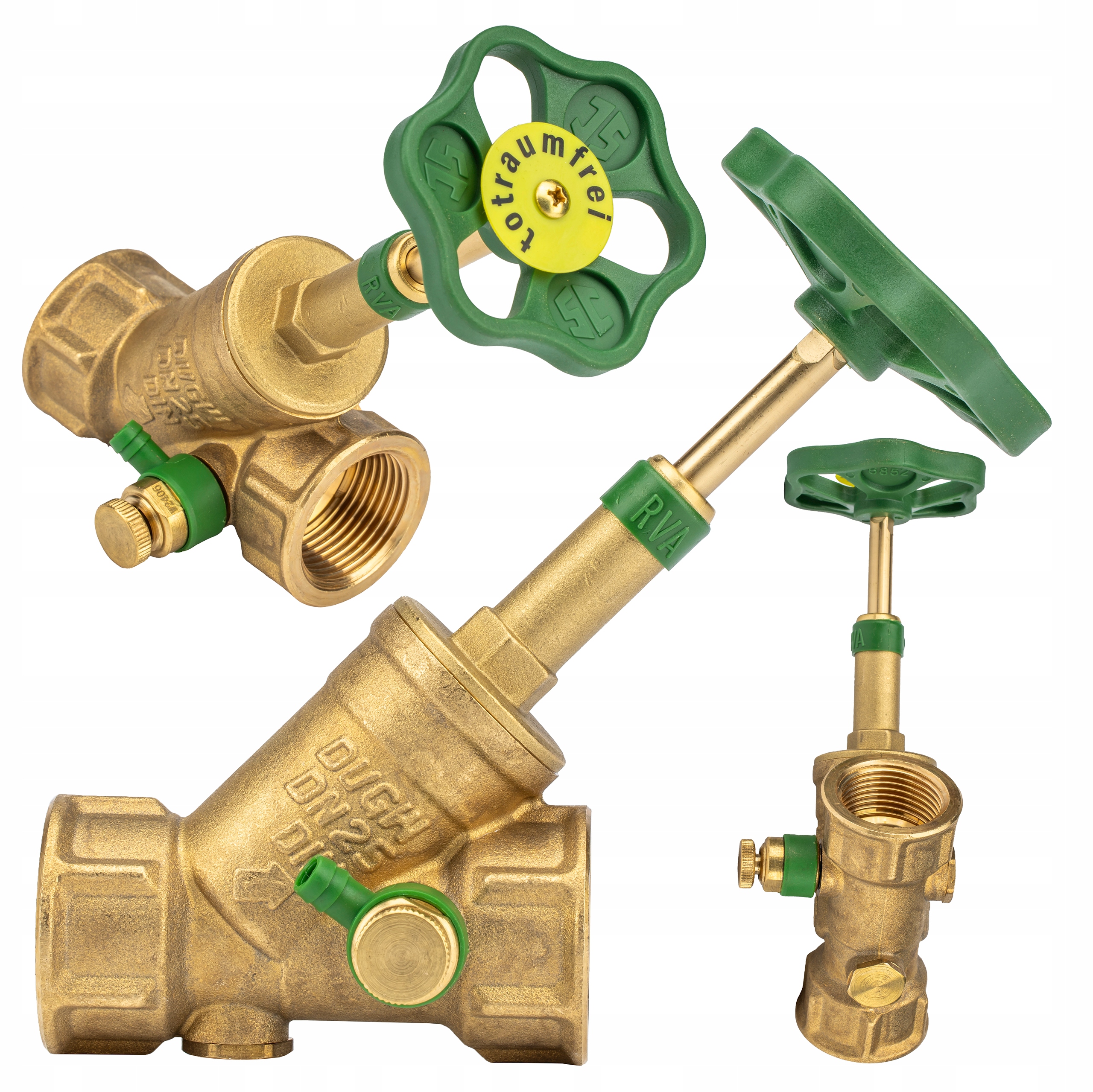 Zawór Antyskażeniowy Skośny Grzybkowy 1" Cal DN25 Solidny Mocny Mosieżny