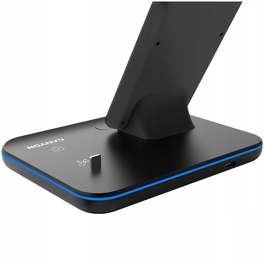 CANYON Ładowarka bezprzewodowa WS-302 15W 3w1 Czarna — 8