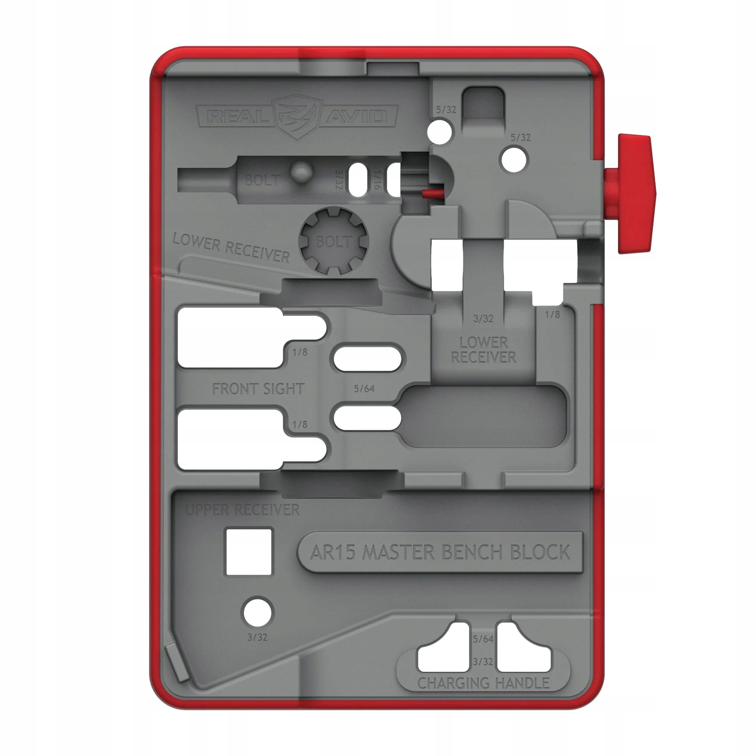 Startovací blok Real Avid AR-15 Master Bench Block AVAR15MBB