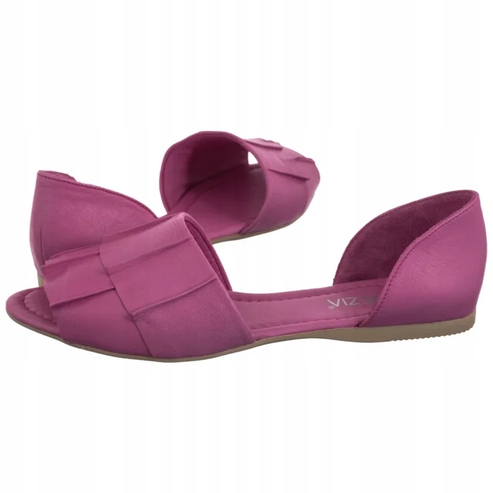 Letní pohodlné ploché sandály Venezia Růžové A034LEFUOBS028