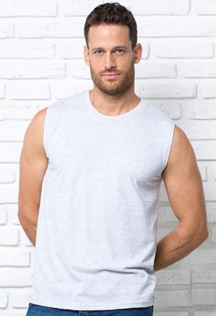 Certyfikowana podkoszulka Bawełna Tank Granat XL Model Tank Top