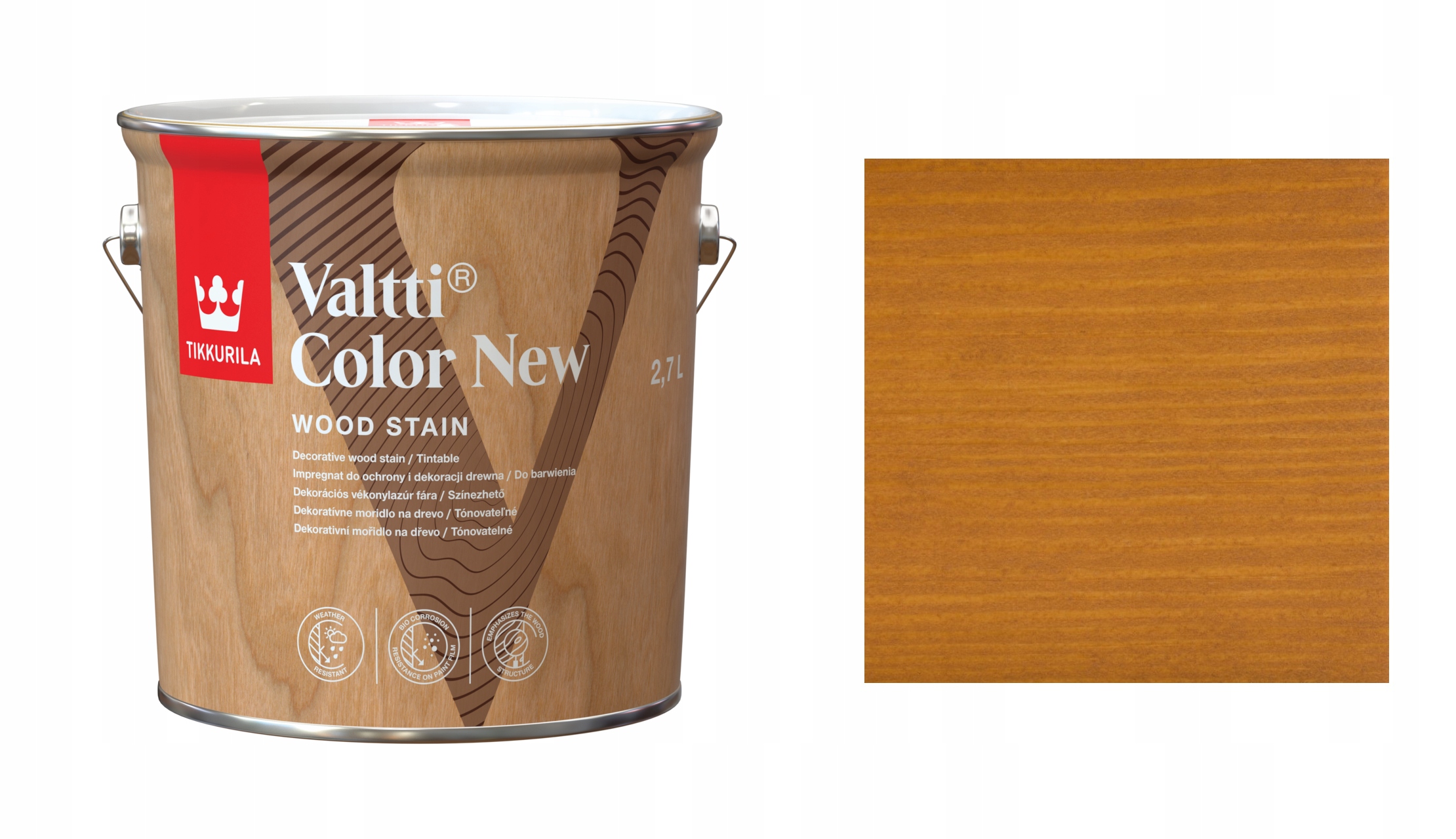 Tikkurila Valtti Color New 2,7L 5052 Pouta Impregnat Ochronny