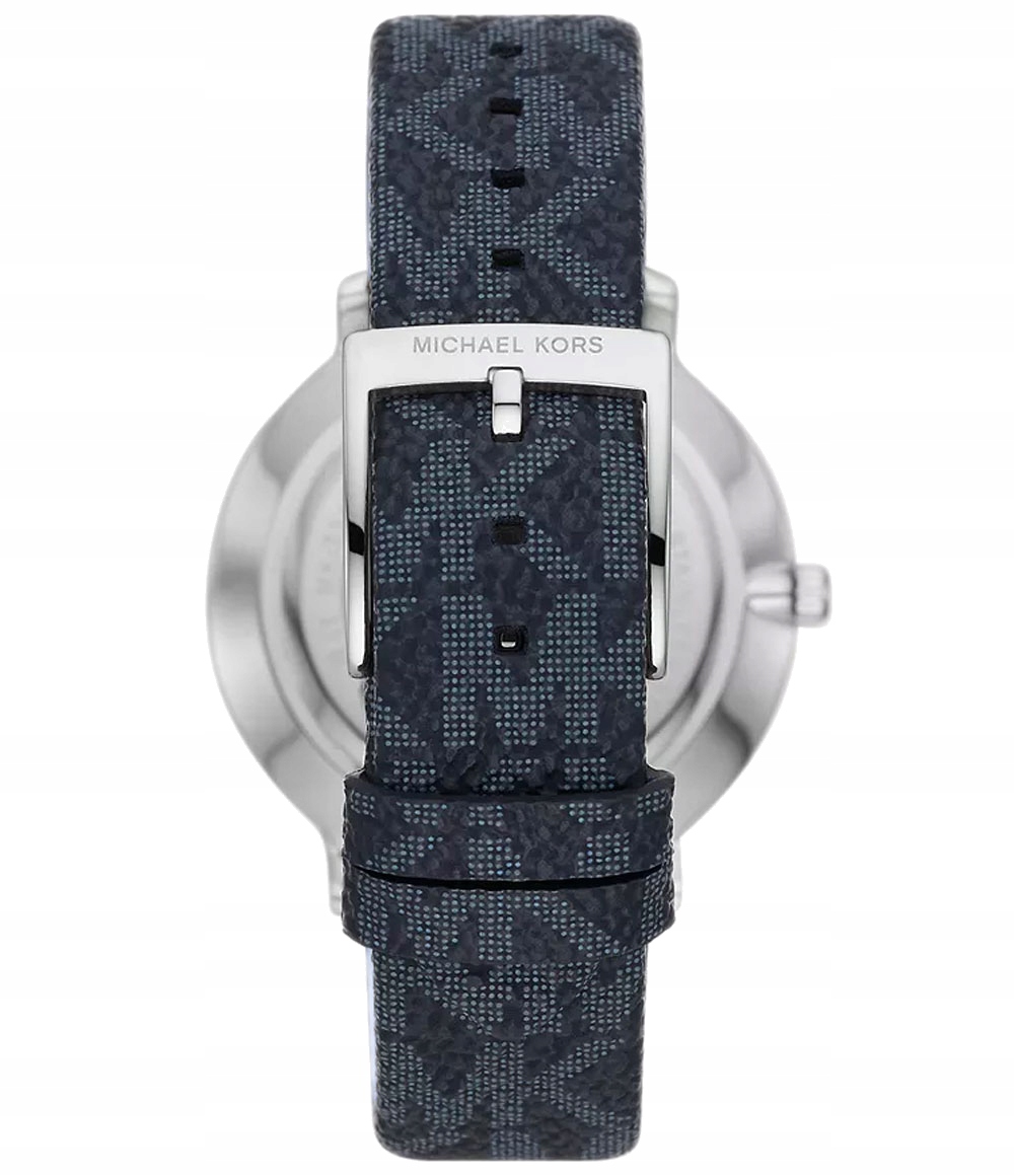 Pásek k hodinkám Michael Kors MK7244 tmavě modrý s logem 18 mm