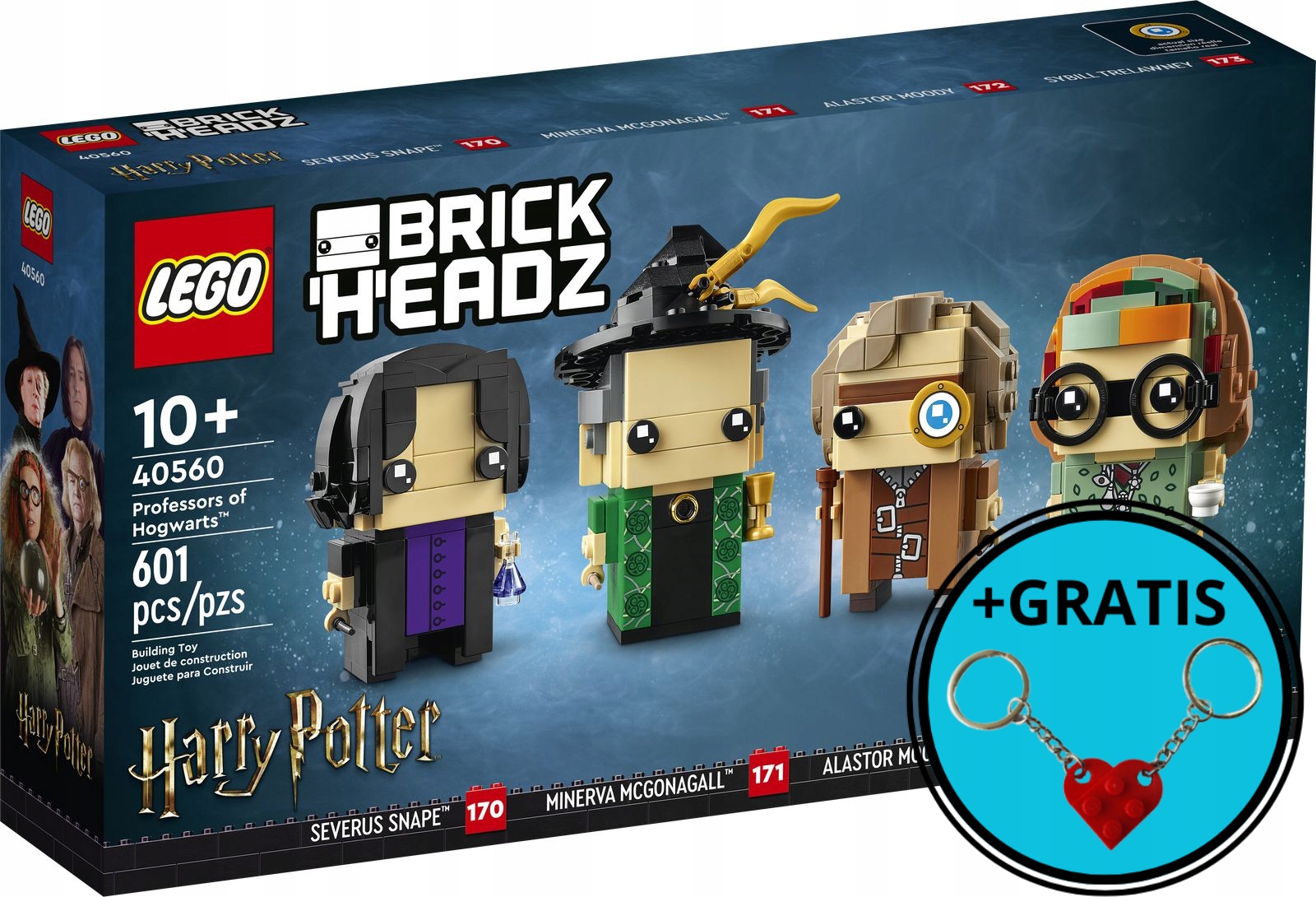 Lego BrickHeadz 40560 Profesorowie Hogwartu