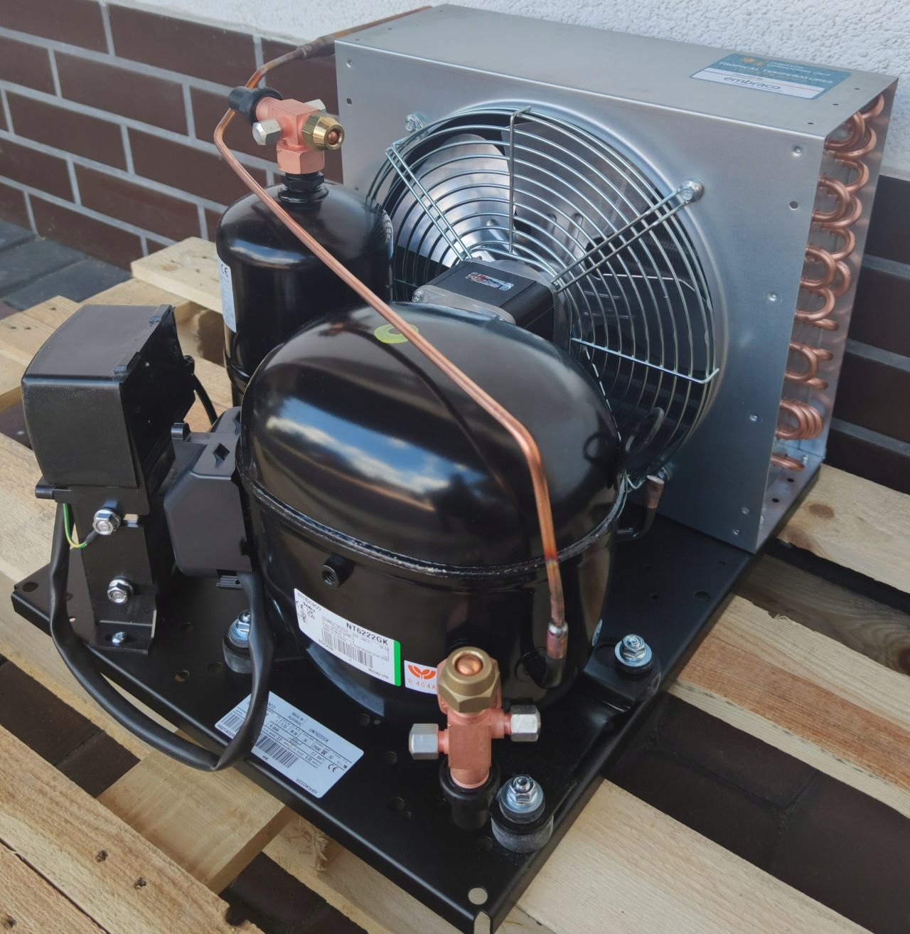 AGREGAT CHŁODNICZY EMBRACO ASPERA NIDEC UNT6222GK Kod producenta UNT6222GK