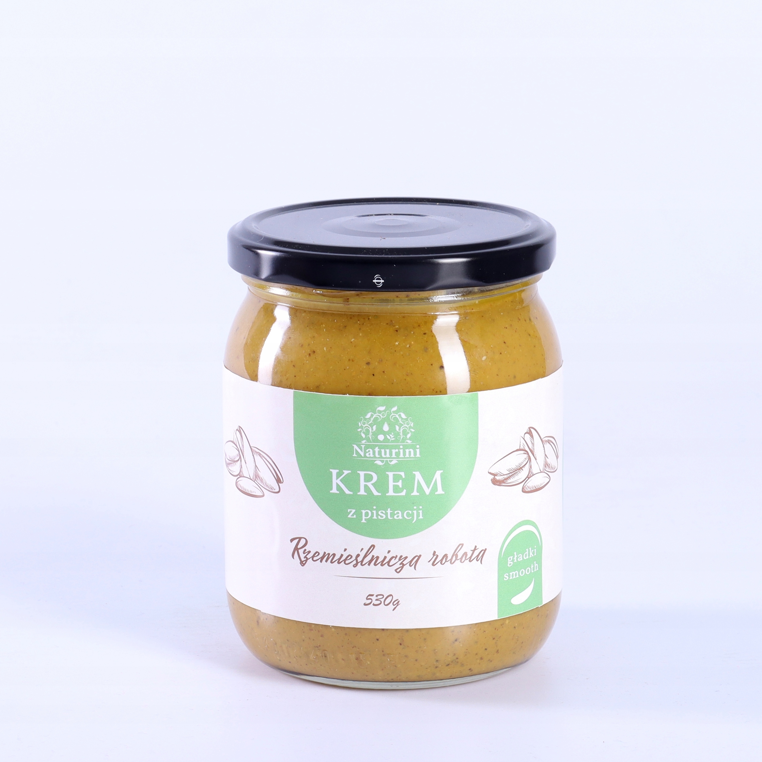 Pistáciový krém Přírodní Příchuť 530 g Smooth