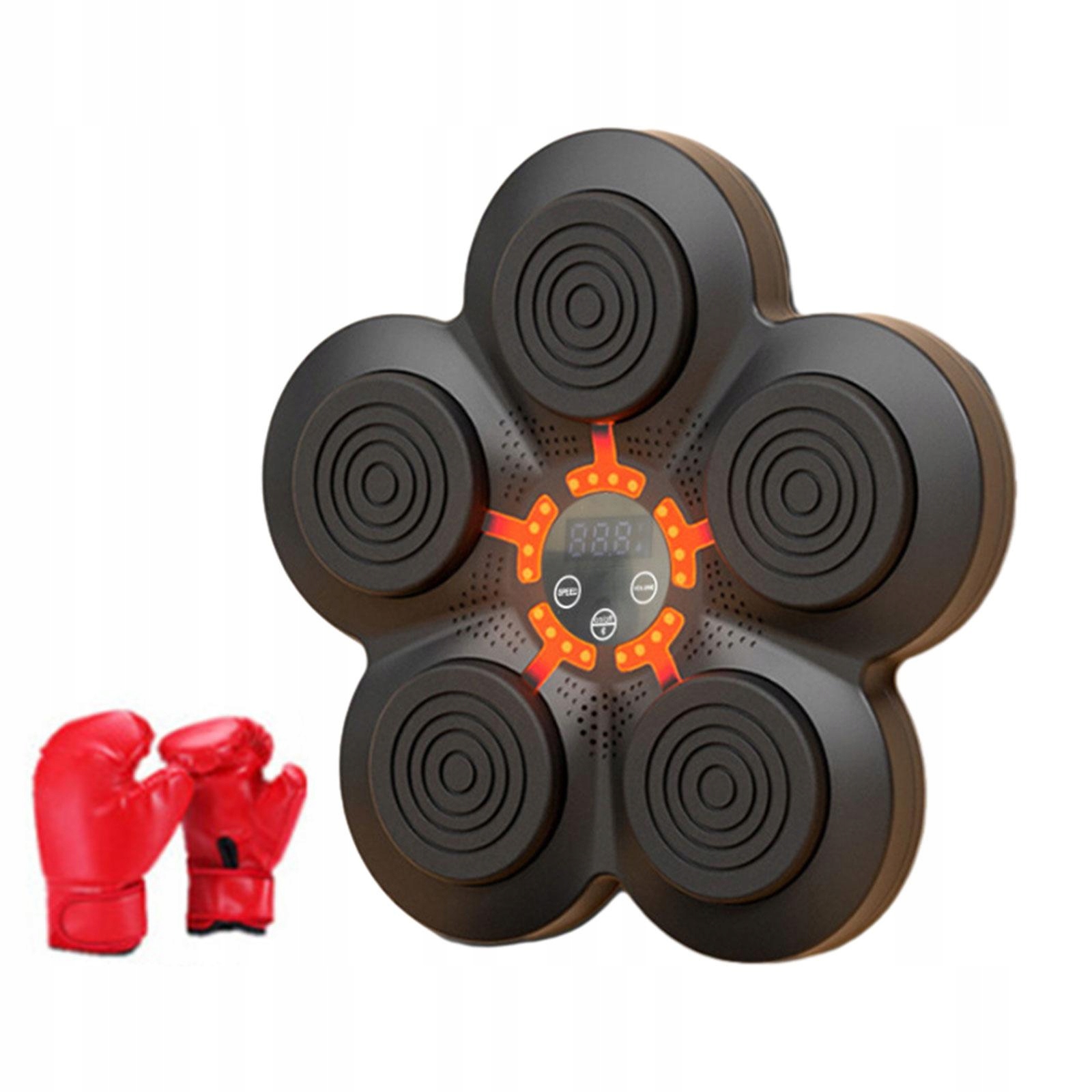 wkv-Music Boxing Training Machine Workout Reaction Target with Kids Gloves