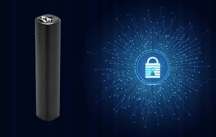 DYKTAFON SZPIEGOWSKI UKRYTY PODSŁUCH MAGNES DETEKCJA GŁOSU 500 GODZIN 2w1 Marka Ineotronic