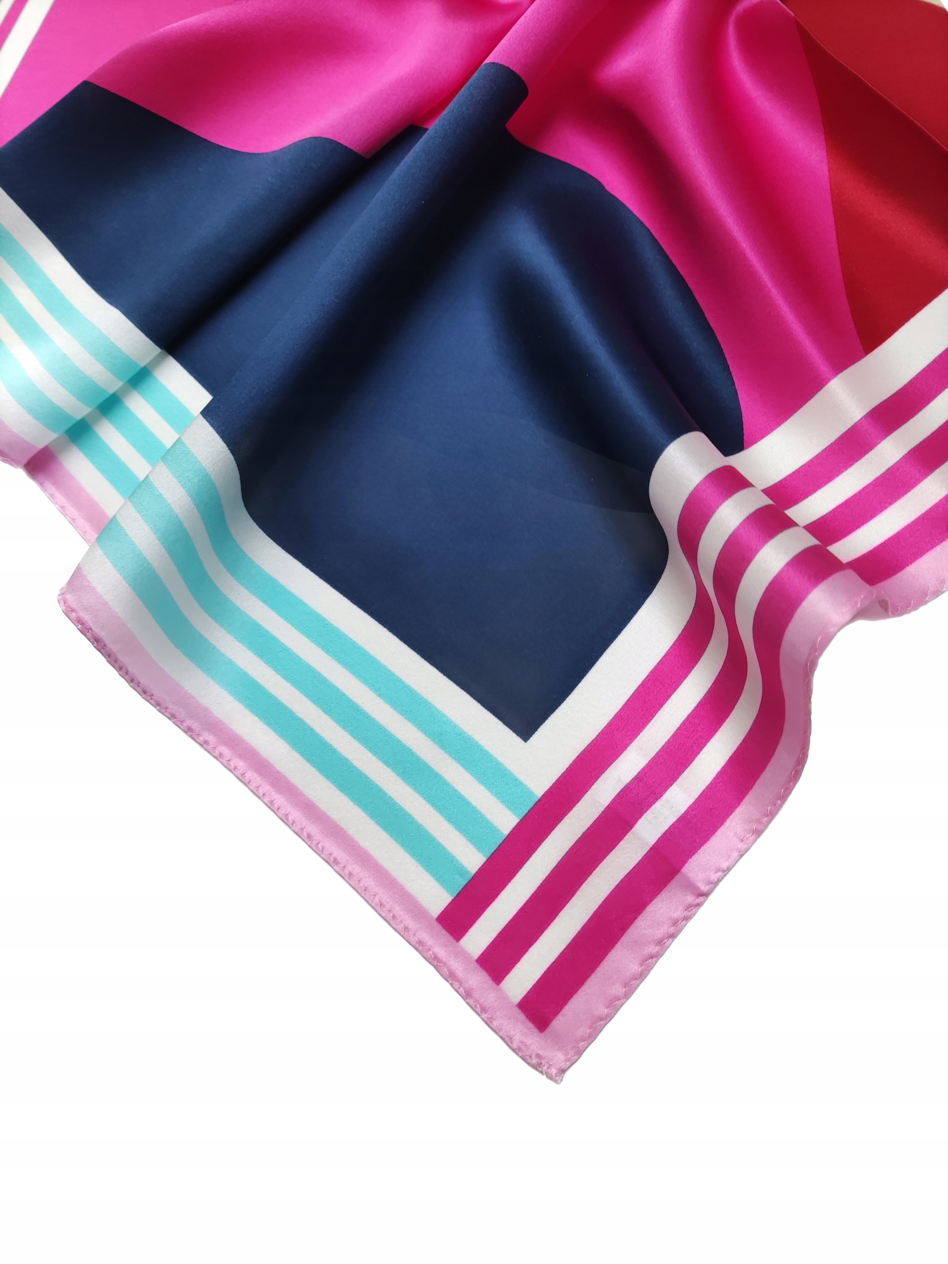 100% JEDWAB MARKOWA APASZKA CHUSTA JAKOŚĆ PREMIUM+ Materiał dominujący jedwab