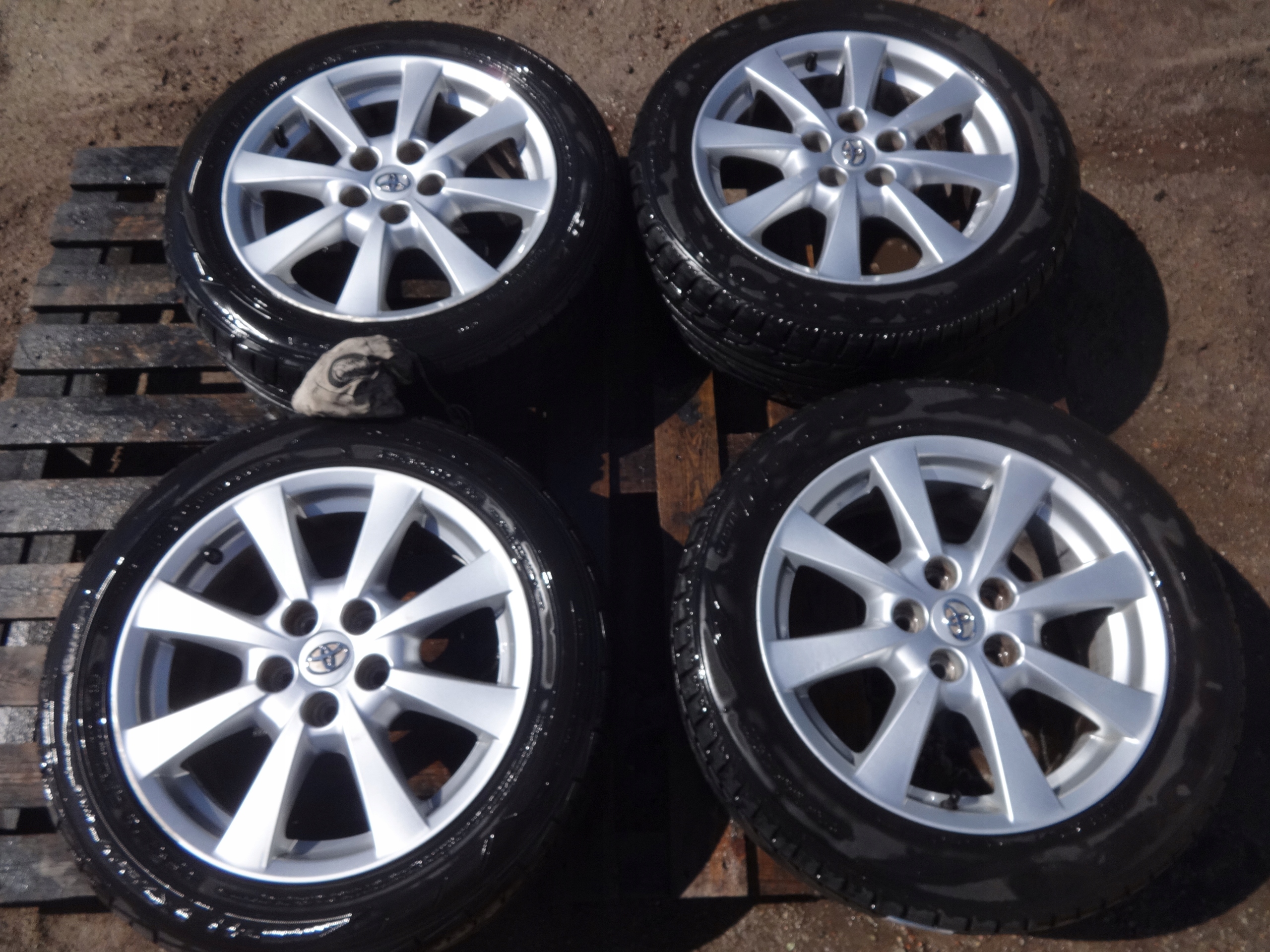 КОЛЕСА 17 TOYOTA AVENSIS T27 VERSO RAV 4 II III C-ГОД