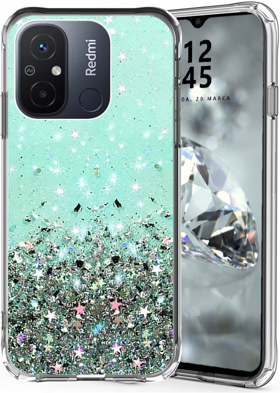 

Etui Do Redmi 12C Shining Brokat Case