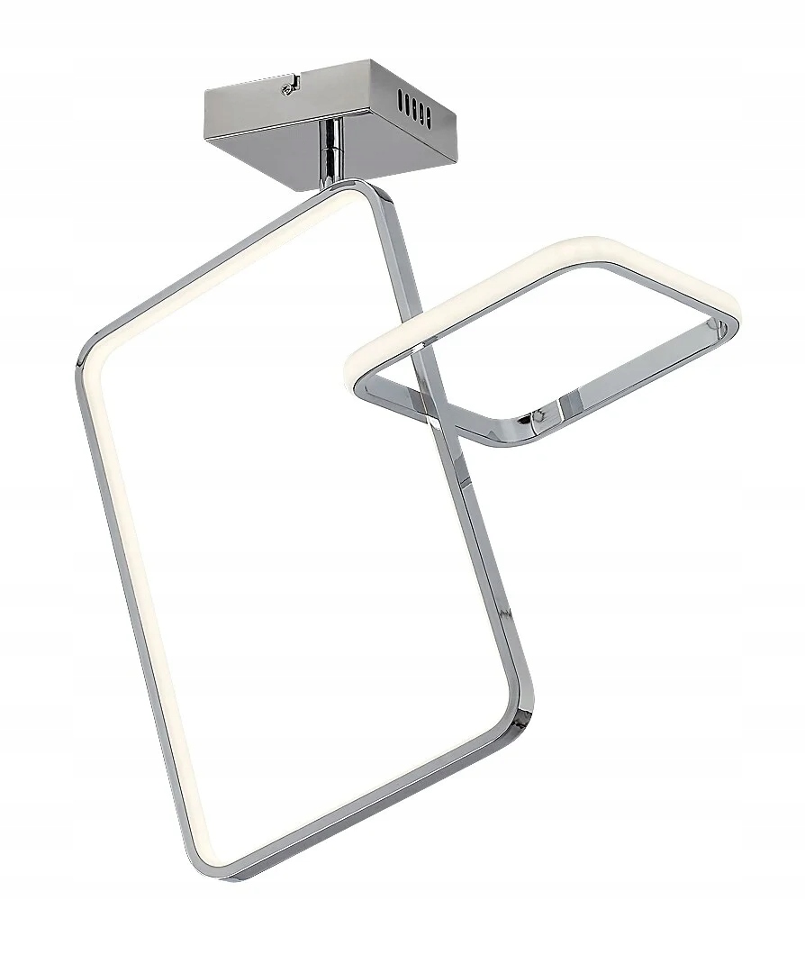 Moderní stropní svítidlo Led 36W Malwen Rabalux Chrom Bílá