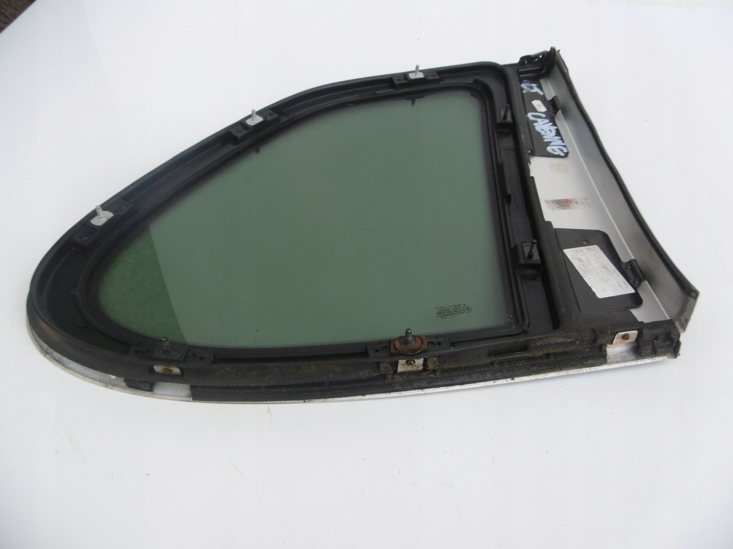 window bodywork left rear part PORSCHE CAYENNE 7L