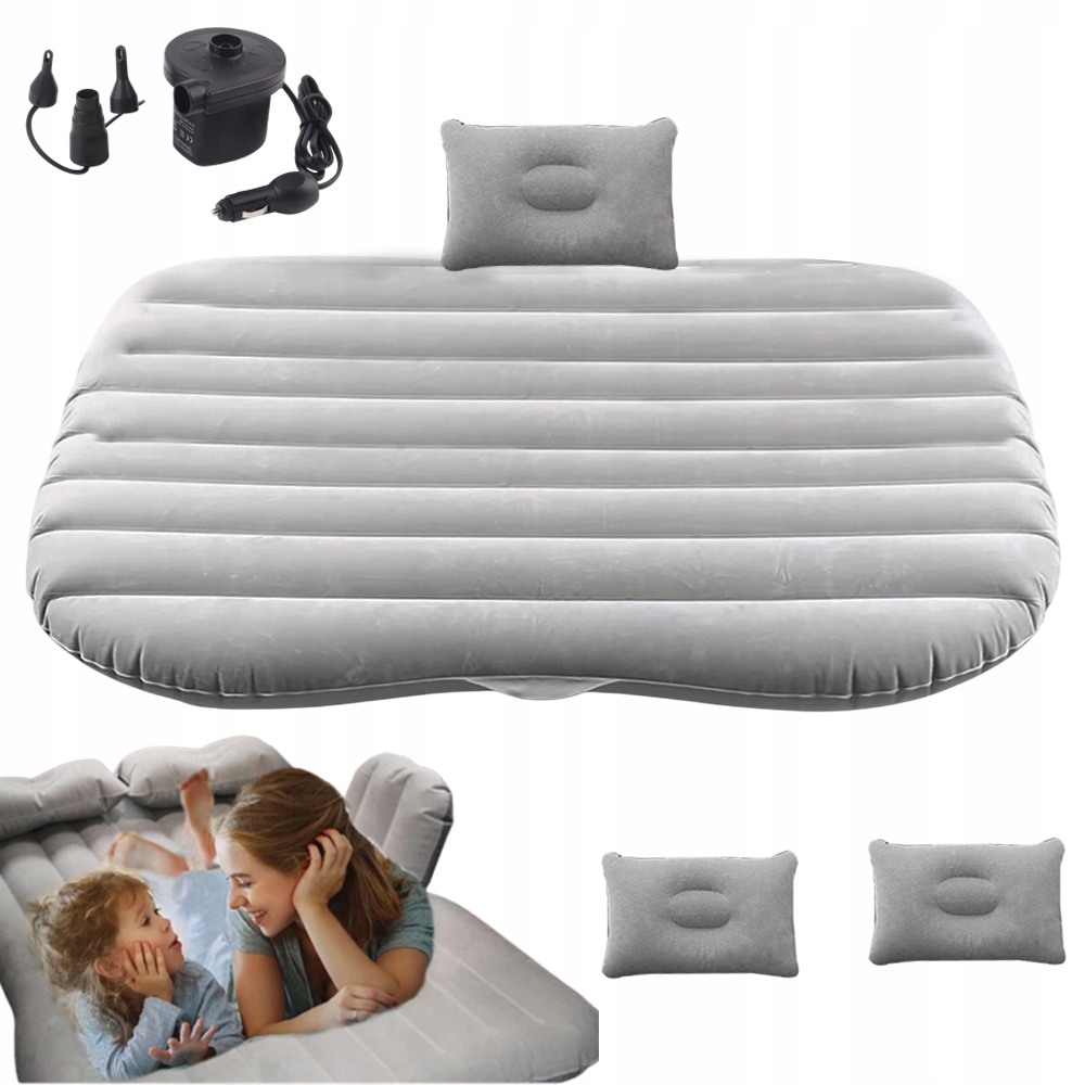 Matrace Do Auta S Pumpičkou, Nafukovací Lůžko Do Auta 2 Polštáře