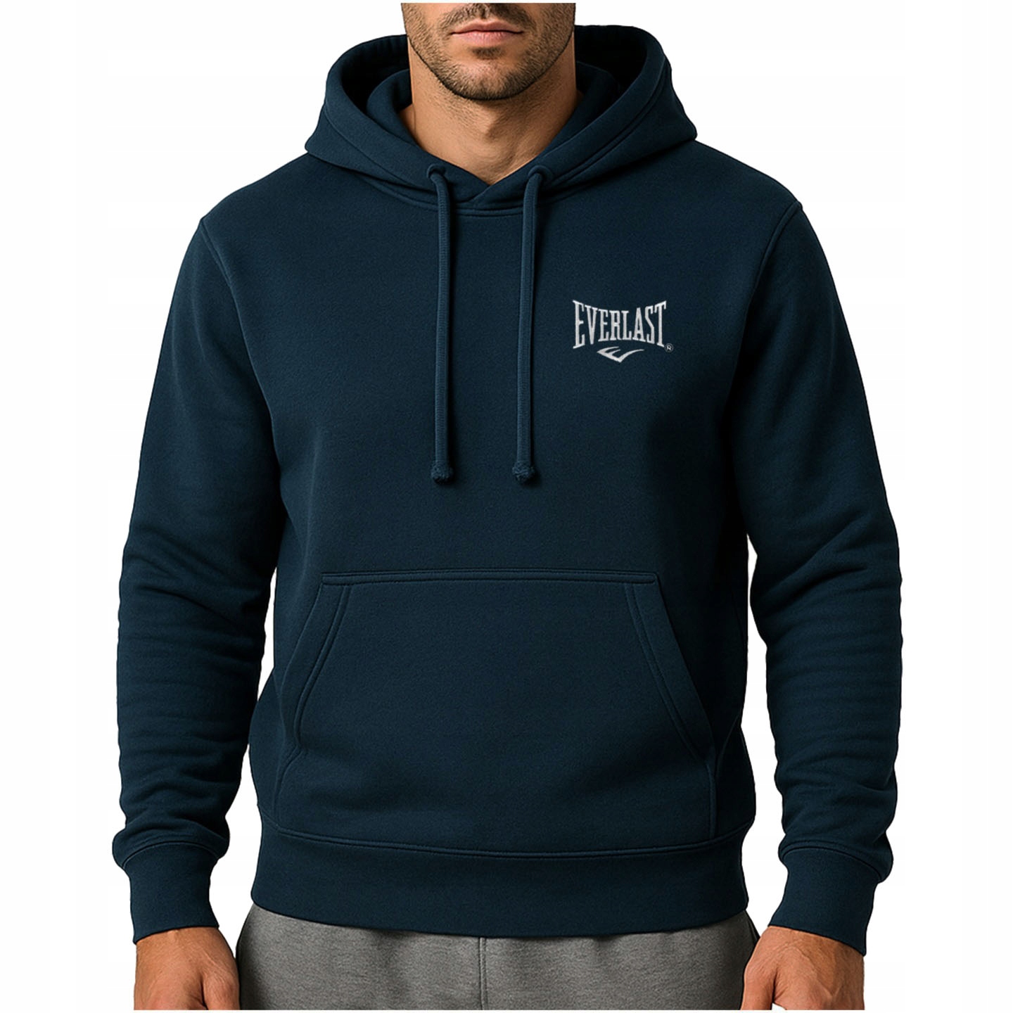 Everlast Bluza Dresowa Bawełniana Kangurka z Kapturem Męska rozmiar M