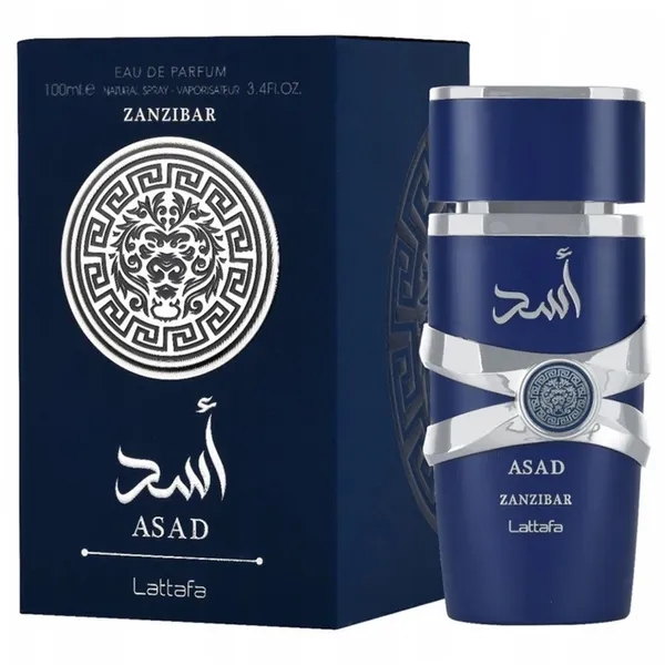 Lattafa Asad Zanzibar, parfémovaná voda pro muže, 100 ml