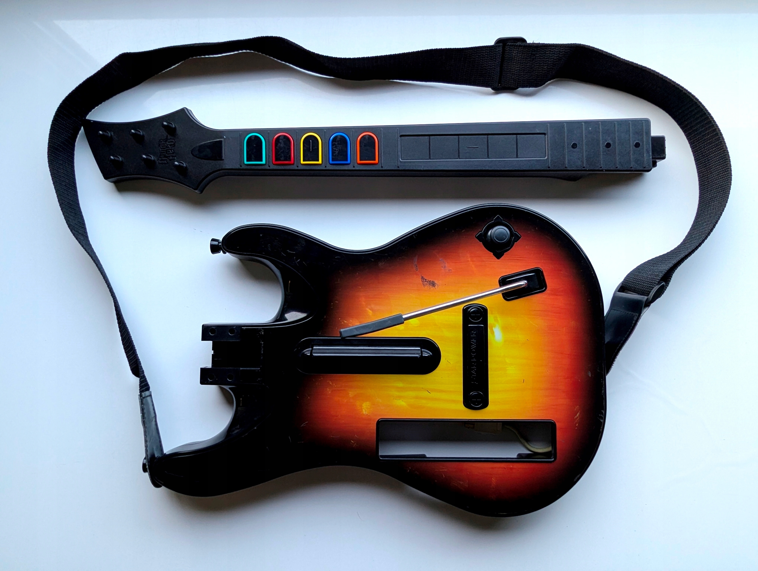 Gitara GUITAR HERO Gibson rock band NINTENDO Wii