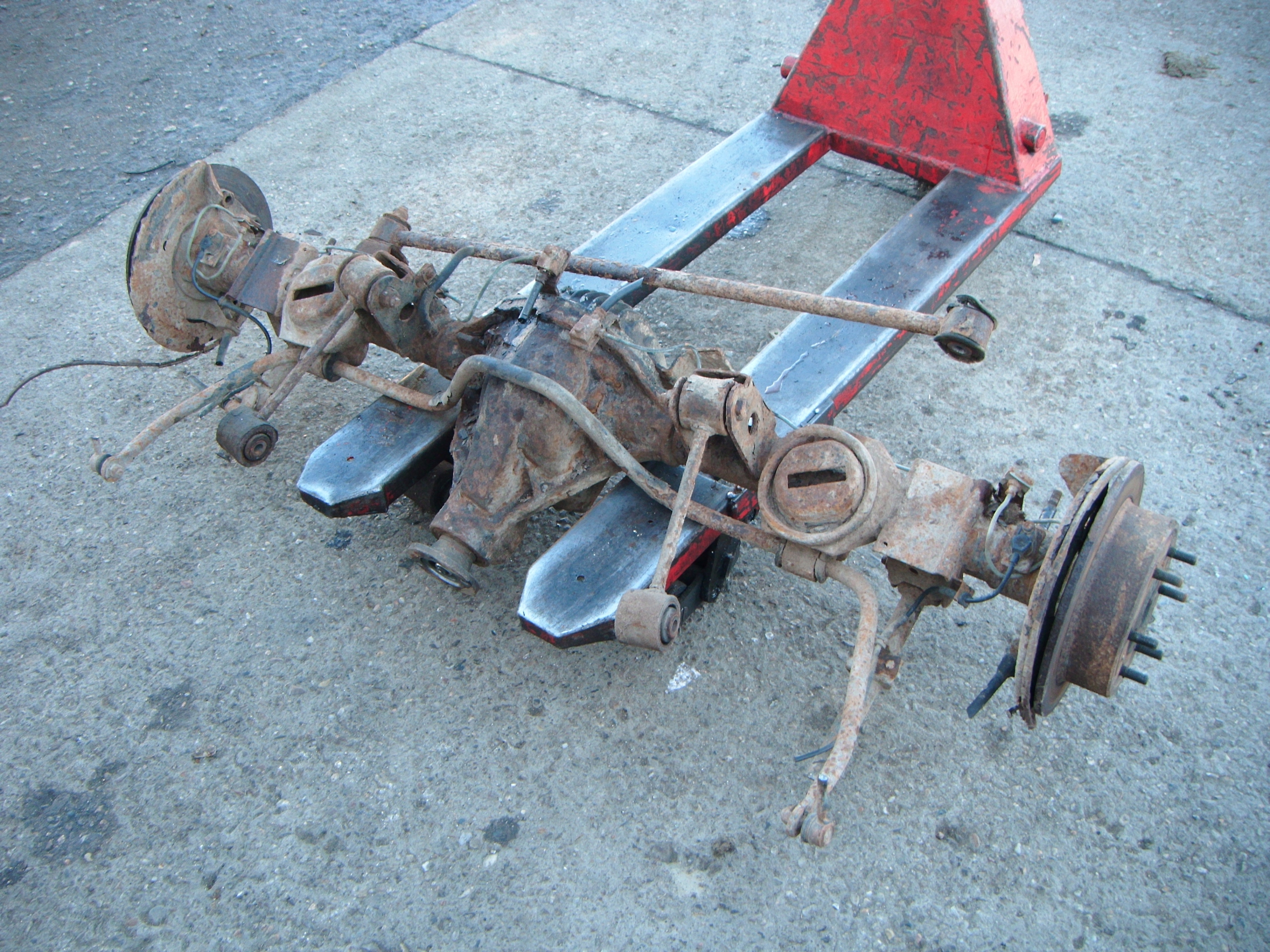 96- 2.9TD - KORANDO II 2 96-2.9 TD МОСТ ДИФФЕРЕНЦИАЛ ЗАДНИЙ 4,89