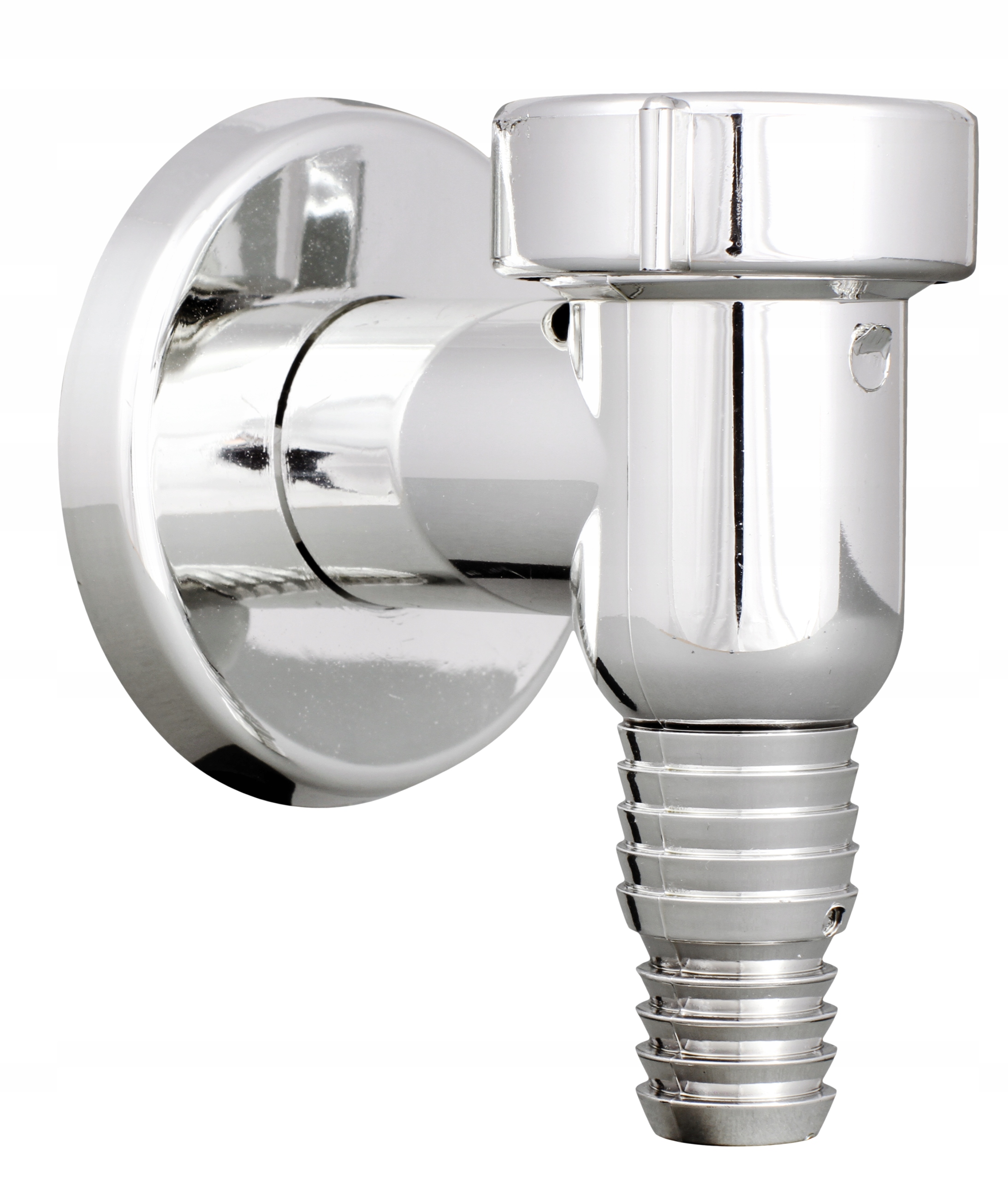 SYFON DO PRALKI ZMYWARKI NATYNKOWY CHROM ROYAL