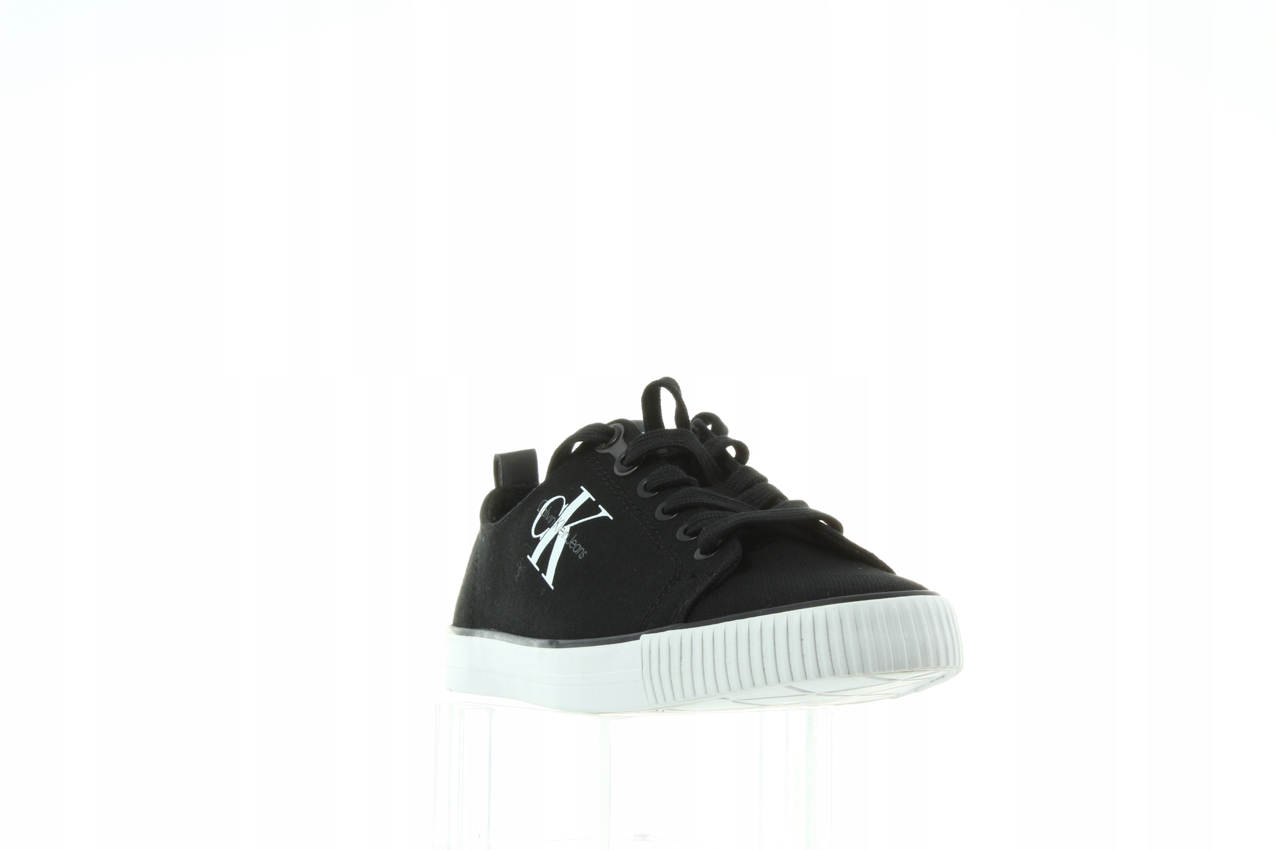 Tenisówki Calvin Klein Dora Canvas R3556 Black 40 Materiał zewnętrzny inny