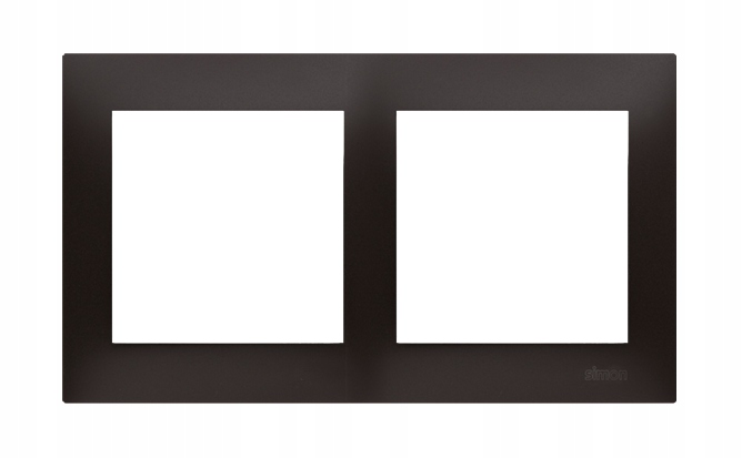 

SIMON54 DR2/48 ramka podwójna Antracyt