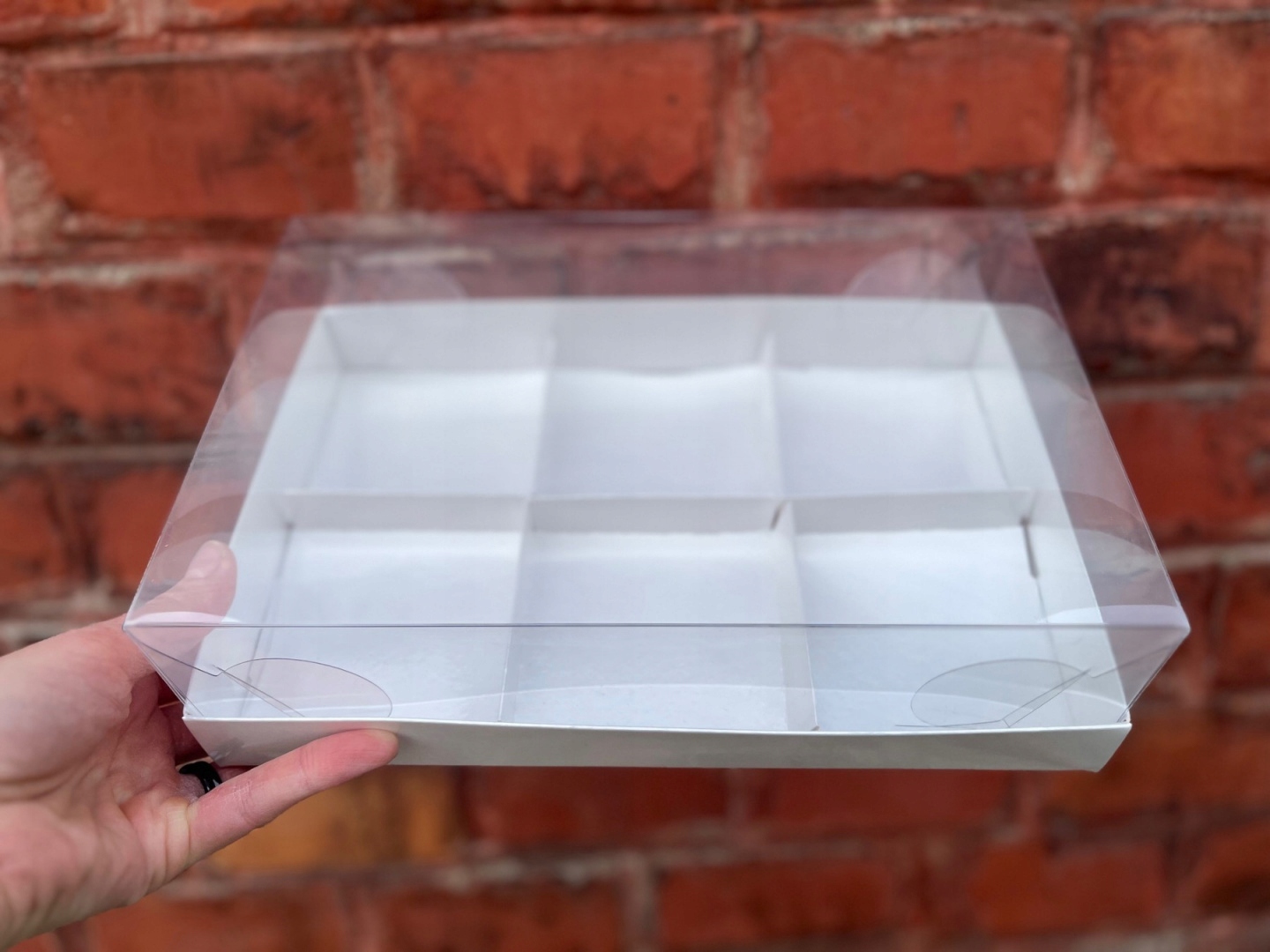 

Opakowanie na muffiny monoporcje 6 szt. Perłowe