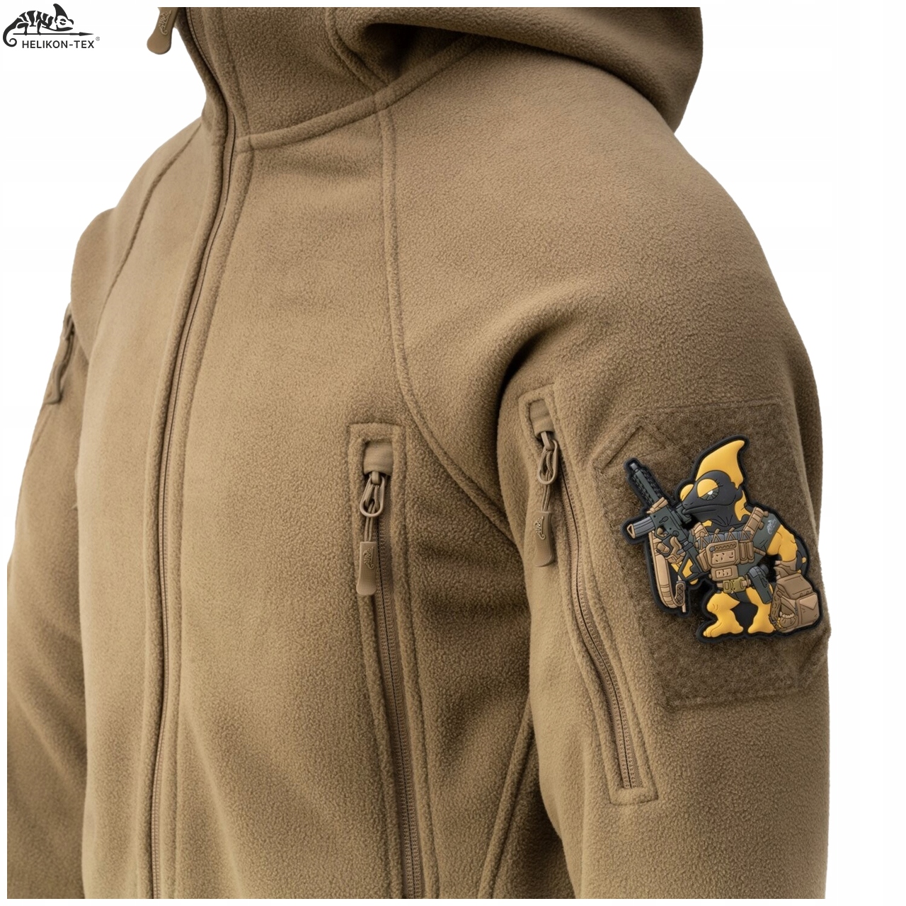 Bluza Męska Polarowa Helikon Patriot MK2 Hybrid z kapturem Tiger Stripe M Kolor inny kolor