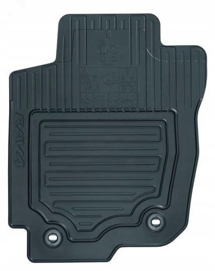 Toyota Rav4 Gumové rohože komplet čierne PZ49L-X0358-RJ Oe