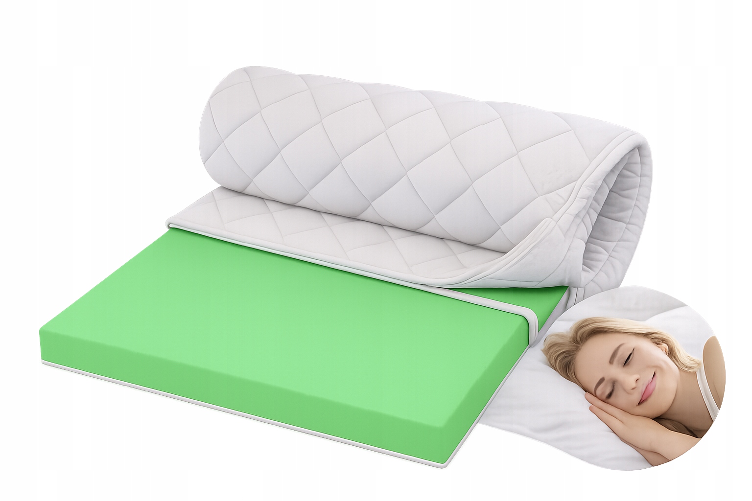 Vrchní Matrace 150x200 Pur pěna H3