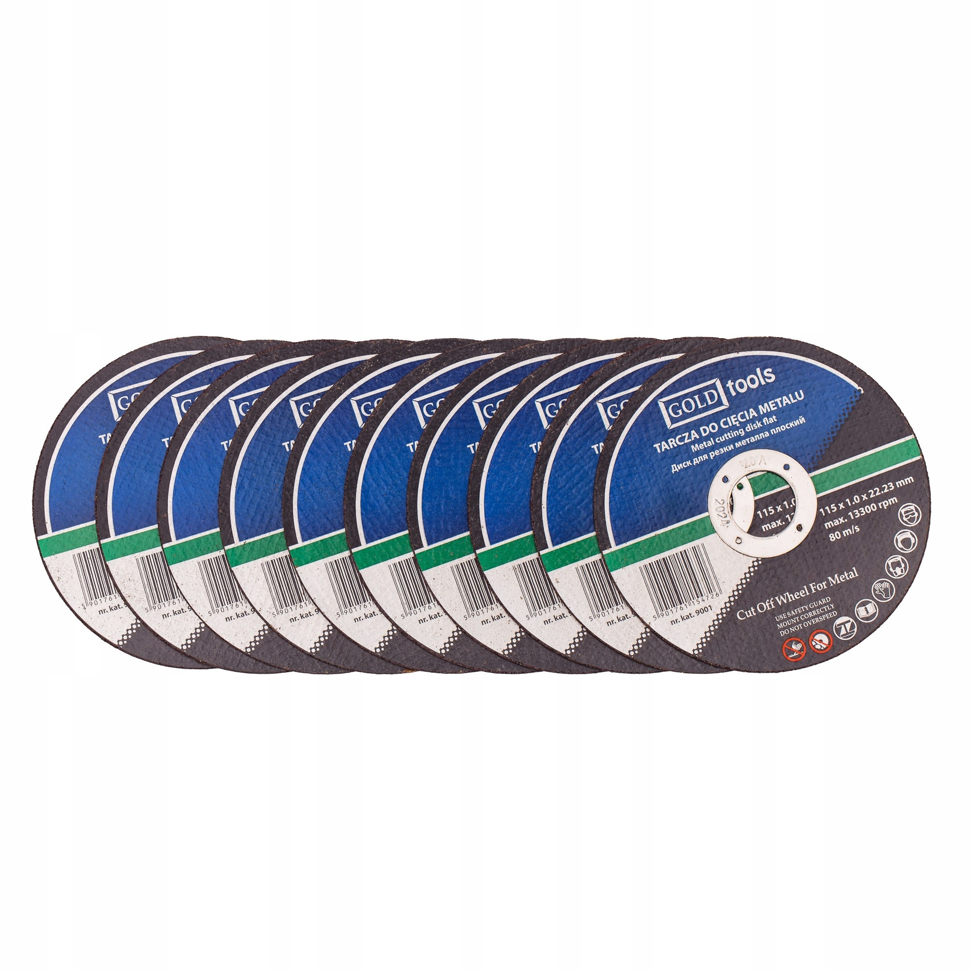 

Tarcze Do Cięcia Metalu 115x1,0 10 sztuk Tarcza