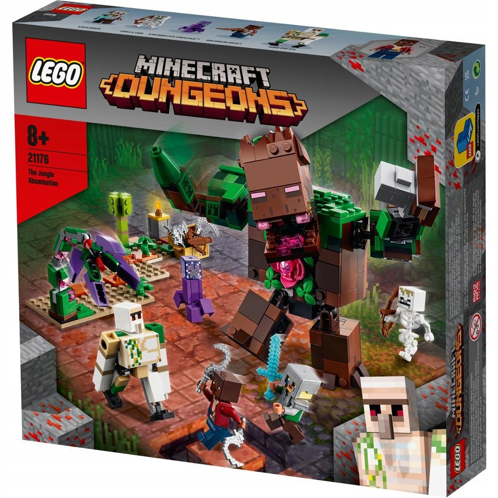 

Lego Minecraft Postrach Dżungli 21176